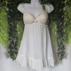 ***SOLD*** Cinema Etoile Sheer White Lingerie